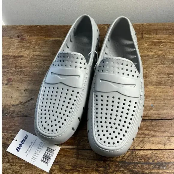 Floafers Country Club 2.0 Men's Grey shoes size 9 - Picture 2 of 8